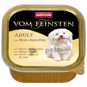   Деликатесен кучешки пастет с агнешко и картофи Vom Feinsten Feinsten Adult 150 гр, за кучета от 1 година